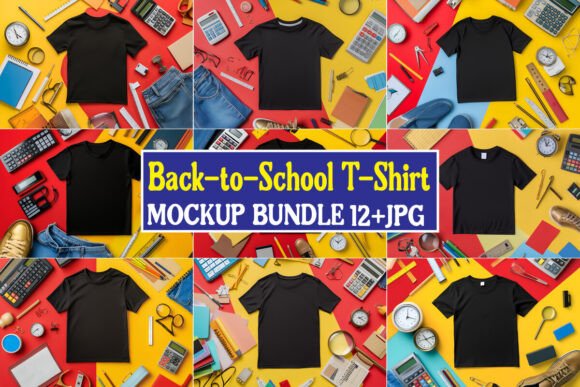 Back-to-School Free Mockup Bundle 14: Graphics & Freebies for Real Publishing