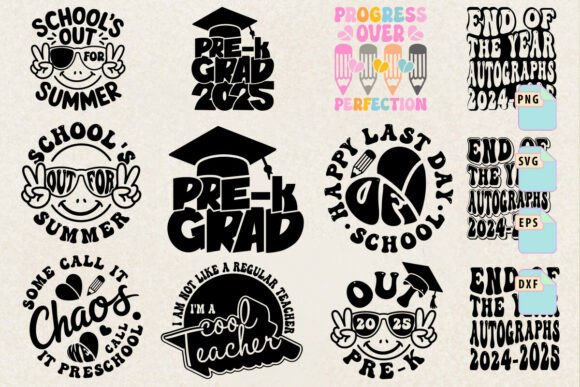 Back to School SVG Bundle, Preschool SVG