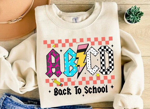 Preppy Back to School Png, Teacher Svg