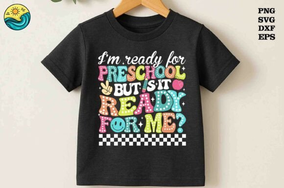 Preschool Shirt SVG Funny Back to School Graphics