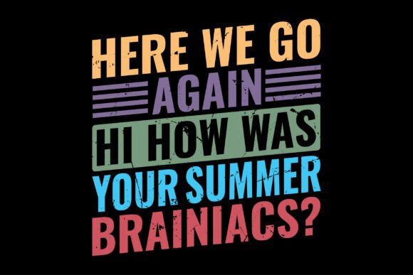 Summer Brainiacs Back to School Designs